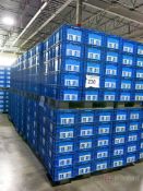 Lot of (300) Plastic Totes on (10) Pallets