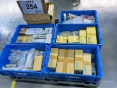 Lot of SMC Parts, Keyence Parts, Fuses, Rotary Attachment