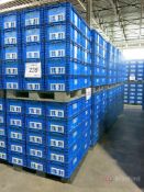 Lot of (300) Plastic Totes on (10) Pallets