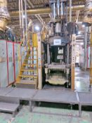 Sanyu Model STI-1.6-220VG3 1.6 Liter Vertical Rubber Injection Machine