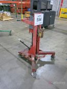Wesco Model DM1100 Foot Pedal Hydraulic Pump Barrel Lifter