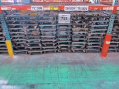 Lot of Metal Castered Dollies, 15