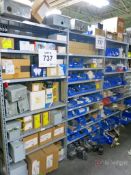 (4) Sections of Schafer Racking w/ Contents