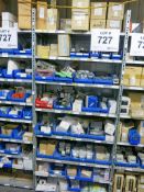 (3) Sections of Schafer Racking w/ Contents