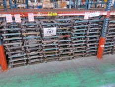 Lot of Metal Castered Dollies, 15