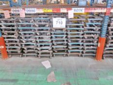 Lot of Metal Castered Dollies, 15