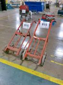 (2) Barrel Carts