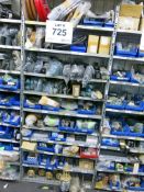 (3) Sections of Schafer Racking w/ Contents