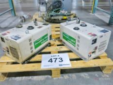 Lot of (2) Kashiyama Neodry 36E Dry Vacuum Pumps