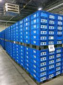 Lot of (360) Plastic Totes on (10) Pallets