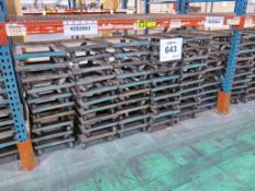 Lot of Metal Castered Dollies, 15