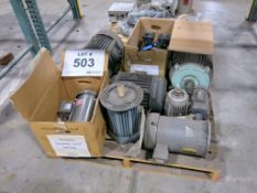 Large Lot of Electric Motors, WEG Oil Cooled Pump Motor