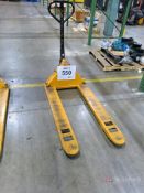 Uline 5500 Lb Cap. Standard Fork Hydraulic Pallet Jack