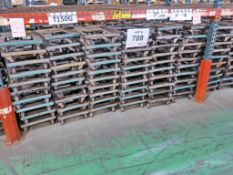 Lot of Metal Castered Dollies, 15