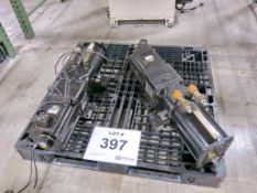 Lot of (2) SANYO Enki Sanmotion AC Servo Systems, Servo Oil Pumps