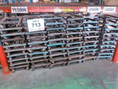 Lot of Metal Castered Dollies, 15