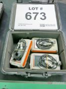 Lot of (3) Fischer Dual Scope Model FMP20C Testers