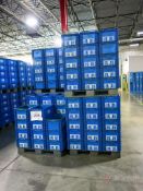 Lot of (300) Plastic Totes on (10) Pallets