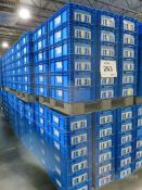 Lot of (360) Plastic Totes on (10) Pallets
