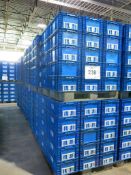 Lot of (300) Plastic Totes on (10) Pallets