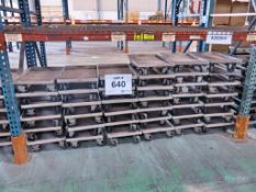 Lot of Metal Castered Dollies, 15.5