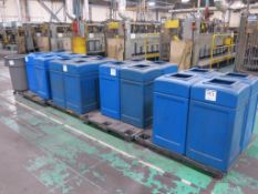 Lot of Waste Cans
