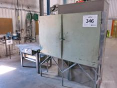 Lot of Misc Racking, Bins and Cabinet