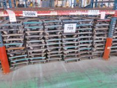 Lot of Metal Castered Dollies, 15