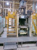 Sanyu Model STI-1.6-220VG3 1.6 Liter Vertical Rubber Injection Machine