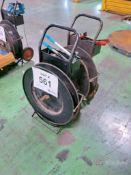 Lot of (2) Banding Carts w/ Associated Tools