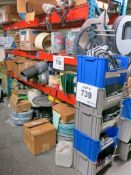 Section of Pallet Racking w/ Contents