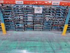 Lot of Metal Castered Dollies, 15