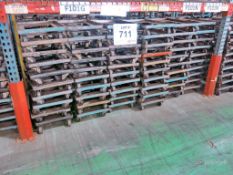 Lot of Metal Castered Dollies, 15