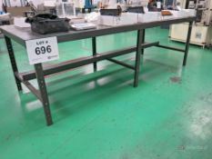 Approx. 12' Long Heavy Duty Steel Layout Table