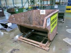 Galbrecht 224175 Approx 2-Yard Cap. Self-Dumping Hopper