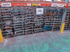 Lot of Metal Castered Dollies, 15