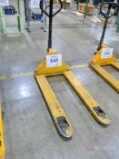 Uline 5500 Lb Cap. Standard Fork Hydraulic Pallet Jack