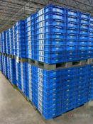 Lot of (540) Plastic Totes on (10) Pallets