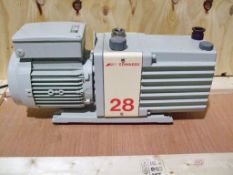 Edwards 28 E2M28 Dual Stage Rotary Vane Vacuum Pump