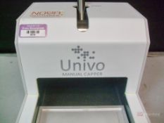 Univo Micronic CM480 Manual Push Cap Capper