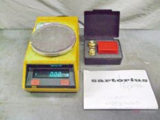 Sartorius 1213 MP Digital Scale w/ Troemner Weight Set