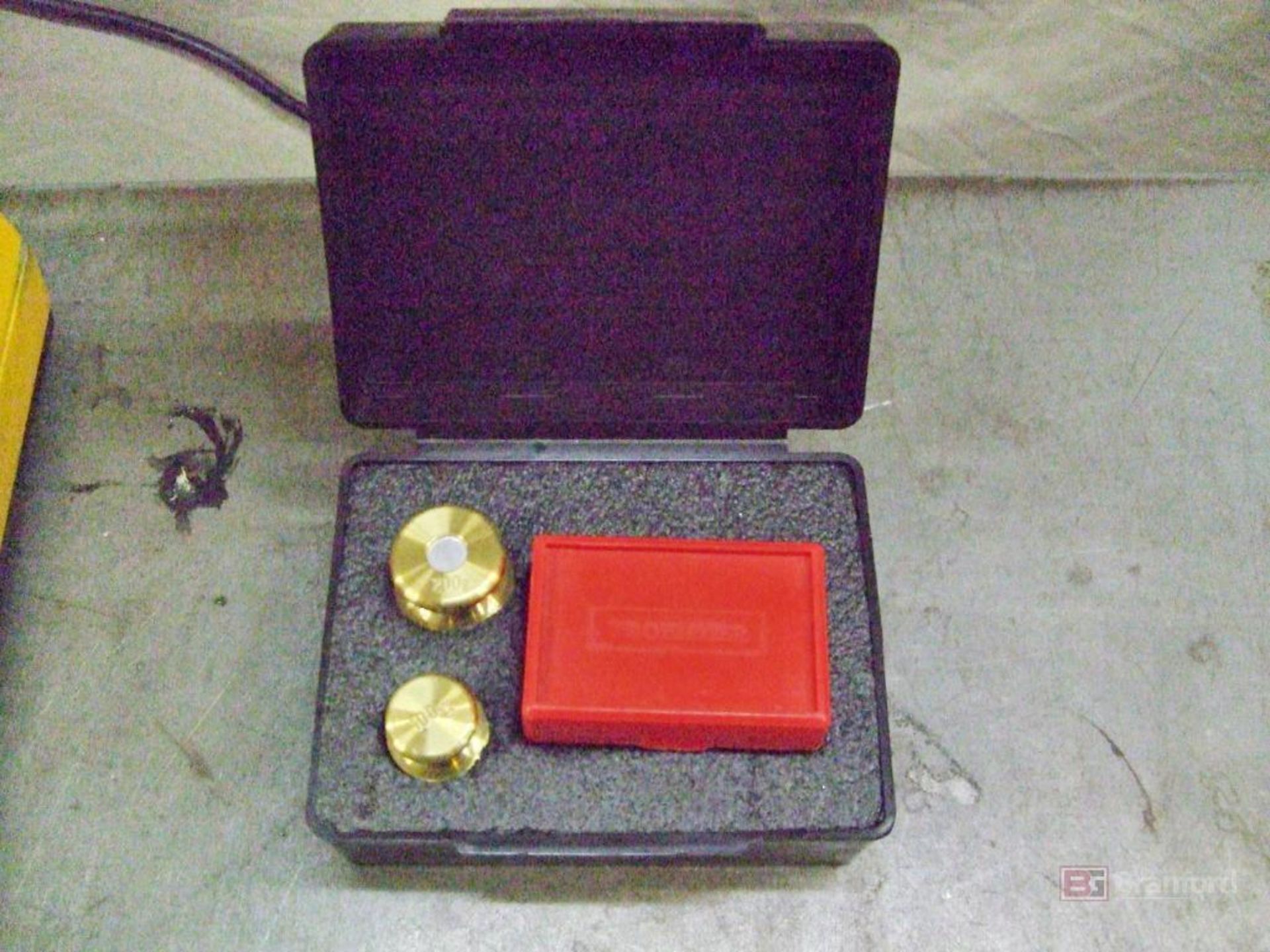 Sartorius 1213 MP Digital Scale w/ Troemner Weight Set - Image 5 of 7