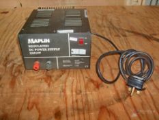 MAPLIN XM19V REGULATED DC POWER SUPPLY