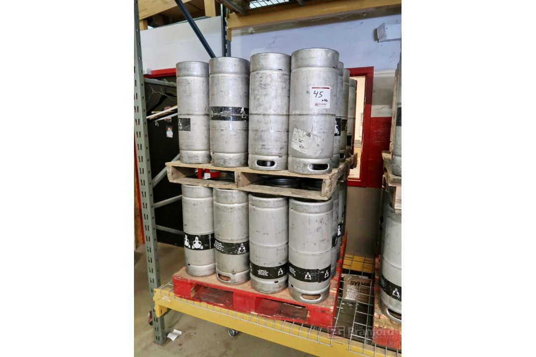 (40) 1/6 Barrels 5.2-Gallon
