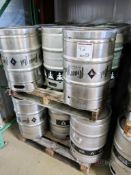 (16) 1/2 Barrels 15.5-Gallon