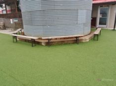 (5) Folding Wood Benches
