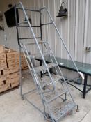 6-Step Rolling Safety Stairs