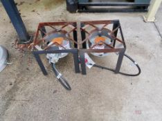 (2) Propane Burners
