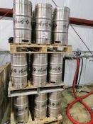 (36) 1/4 Barrels 7.75 Gallon
