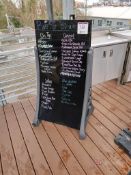 Bar Menu Sign